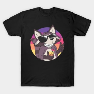 raccoon cute and lovely animal T-Shirt